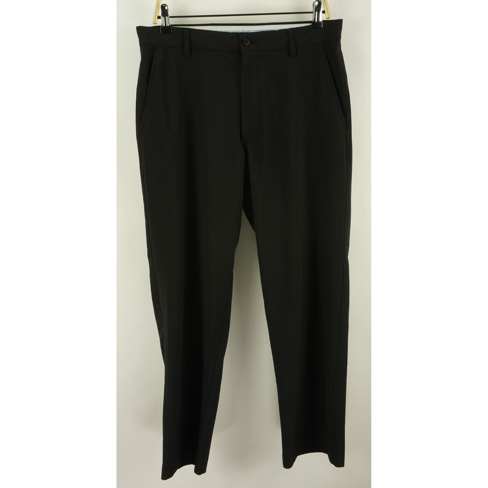 FootJoy Tour Performance Pants Men's 32 x 30 Black Lightweight Stretch Flat Golf